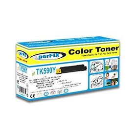 Perfix PF TK590 Sarı Toner