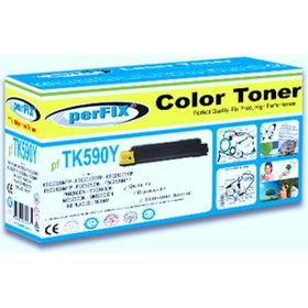Perfix PF TK590 Sarı Toner