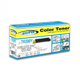 Perfix PF TK590 Sarı Toner