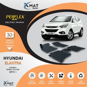 Perflex 3D Havuzlu X-Mat Elantra 2015+ Paspas