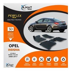 Perflex 3D Havuzlu X-Mat Insıgnıa 2008-2017 Paspas