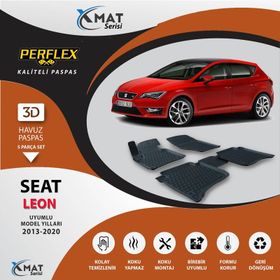 Perflex 3D Havuzlu X-Mat Leon 2013-2020 Paspas