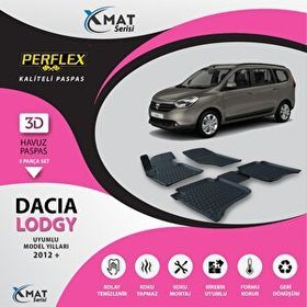 Perflex 3D Havuzlu X-Mat Lodgy 2012+ Paspas