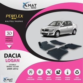 Perflex 3D Havuzlu X-Mat Logan 2004-2012 Paspas