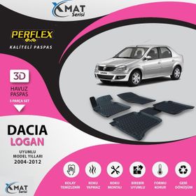 Perflex 3D Havuzlu X-Mat Logan 2004-2012 Paspas