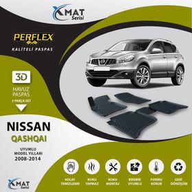 Perflex 3D Havuzlu X-Mat Nıssan Qashqaı 2008-2014 Paspas