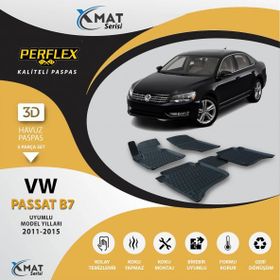 Perflex 3D Havuzlu X-Mat Passat B7 2011-2015 Paspas