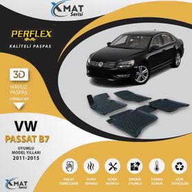 Perflex 3D Havuzlu X-Mat Passat B7 2011-2015 Paspas