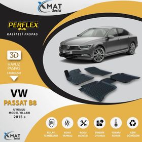 Perflex 3D Havuzlu X-Mat Passat B8 2015+ Paspas