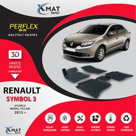Perflex 3D Havuzlu X-Mat Symbol 3 2013+ Paspas