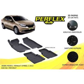Perflex 3D Havuzlu X-Mat Symbol 3 2013+ Paspas