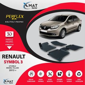 Perflex 3D Havuzlu X-Mat Symbol 3 2013+ Paspas