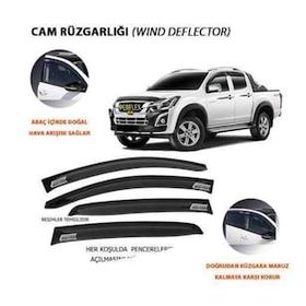 Perflex PA4-IS02 Isuzu D-Max için 4'lü Cam Rüzgarlığı