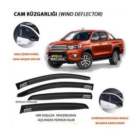 Perflex PAL4-TY15 Toyota Hilux için 4'lü Cam Rüzgarlığı