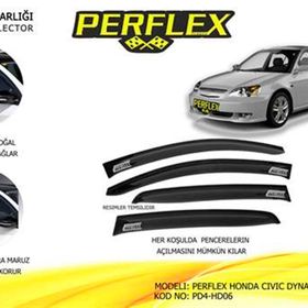 Perflex PD4-HD06 Honda Civic için 4'lü Cam Rüzgarlığı