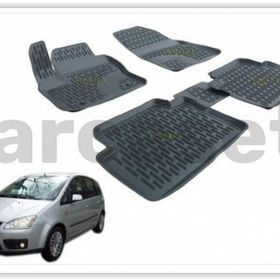 Perflex PXM-FD01 Ford C-Max 06-12 Siyah 3D X-Mat Havuzlu Paspas
