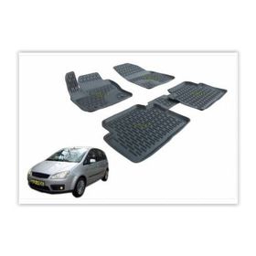 Perflex PXM-FD01 Ford C-Max 06-12 Siyah 3D X-Mat Havuzlu Paspas