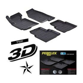 Perflex PXM-FD08 Ford Focus 3 12 Siyah 3d X-Mat Havuzlu Paspas