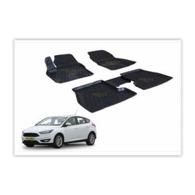 Perflex PXM-FD08 Ford Focus 3 12 Siyah 3d X-Mat Havuzlu Paspas
