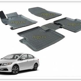 Perflex PXM-HD09 Honda Civic 12-16 Siyah 3D X-Mat Havuzlu Paspas