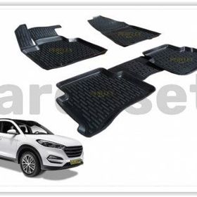 Perflex PXM-HY22 Hyundaı Tucson 15 Siyah 3d X-Mat Havuzlu Paspas