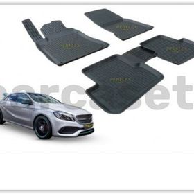 Perflex PXM-MB24 Mercedes W176 A Serisi 13 Siyah 3d X-Mat Havuzlu Paspas