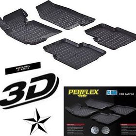 Perflex PXM-OP11 Opel Insıgnıa 08 Siyah 3d X-Mat Havuzlu Paspas