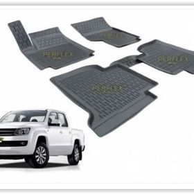 Perflex PXM-VW21 Volkswagen Amarok 11 Siyah 3d X-Mat Havuzlu Paspas