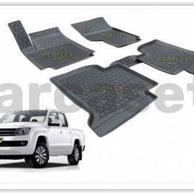 Perflex PXM-VW21 Volkswagen Amarok 11 Siyah 3d X-Mat Havuzlu Paspas