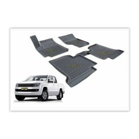 Perflex PXM-VW21 Volkswagen Amarok 11 Siyah 3d X-Mat Havuzlu Paspas