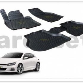 Perflex PXM-VW32 Volkswagen Scırocco 09 Siyah 3d X-Mat Havuzlu Paspas