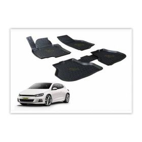Perflex PXM-VW32 Volkswagen Scırocco 09 Siyah 3d X-Mat Havuzlu Paspas