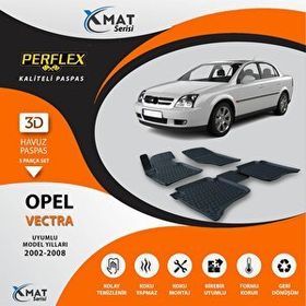 Perflex X-Mat Vectra C 2002-2008 3D Havuzlu Paspas