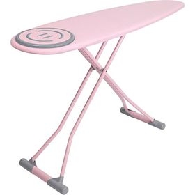 Perılla Premıum Soft Fışsız Pembe Ütü Masası