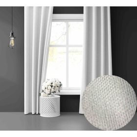 Perle Daily Series Beyaz Rengi 250x270 cm Fon Perde