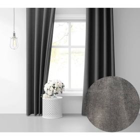 Perle Daily Series Gri Rengi 200x270 cm Fon Perde