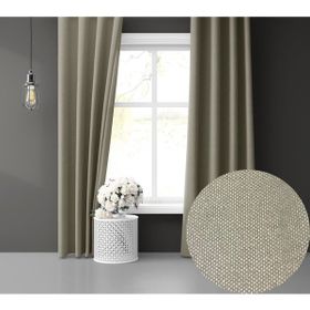 Perle Daily Series Keten Rengi Ada 100x250 cm Fon Perde
