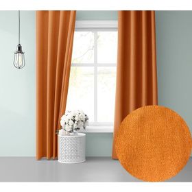 Perle Daily Series Mandalina Rengi Ada 200x250 cm Fon Perde