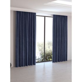 Perle Daily Series Uzay Mavisi Rengi 150x270 cm Fon Perde