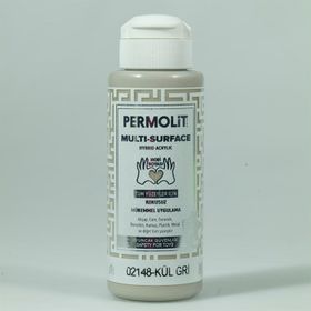 Permolit 0,5 lt Kül Gri Multi Surface Akrilik Boya