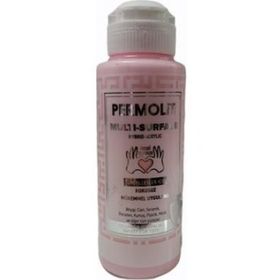 Permolit 120 ml Bebek Pembe Multi Surface Akrilik Hobi Boyası