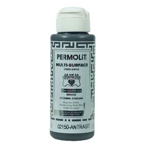 Permolit 120 ml Multi-surface Antrasit Hybrid Akrilik Hobi Boyası