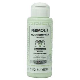 Permolit 120 ml Multi-surface Su Yeşili Hybrid Akrilik Hobi Boyası