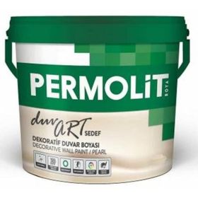 Permolit Altın 0.75 L Duvart Sedef Dekoratif Duvar Boyası