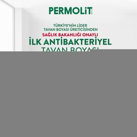 Permolit Boya 3 kg Permomax Antibakteriyel Tavan Boyası