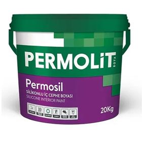 Permolit Boya Permosil 10 kg Bej Pembe Silikonlu İç Cephe Boyası