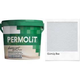 Permolit Duvart Sedefli Gümüş 0,75 lt Dekoratif Duvar Boyası