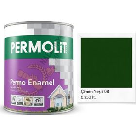 Permolit Enamel Çimen Yeşili 0,25 lt Sentetik Yağlı Boya