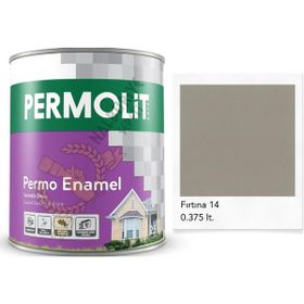 Permolit Enamel Fırtına Gri 0,375 lt Sentetik Yağlı Boya