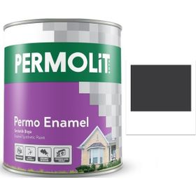 Permolit Enamel Siyah 0,25 lt Sentetik Yağlı Boya